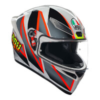 AGV K1 S Helmet Blipper Grey/Red