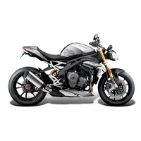 Evotech Triumph Speed Triple 1200 RS Brake And Clutch Lever Protector Kit (2021 - 2024) (Bar End Mirror Version) Applies to Triumph. (For the years &  Product thumb image 11