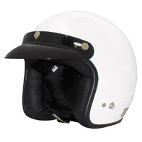 M2R 225 Helmet White Product thumb image 2