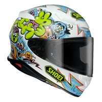 Shoei NXR2 Helmet Mural TC-10 White/Blue Product thumb image 2