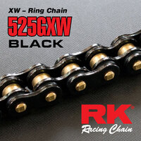 RK Chain 525GXW - 120 Link - Black/Gold Product thumb image 2