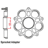 JT  Rear Alloy Sprocket Adaptor : Ducati 750B (5 BOLT) Product thumb image 2