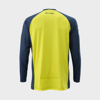 Husqvarna Authentic Shirt - Blue/Yellow/Grey [Size: SM] Product thumb image 2