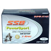 SSB 12V V Spec High Perform. AGM Battery (YT7B 4, YT7B 4 BS) (2.52 Kg) Product thumb image 2