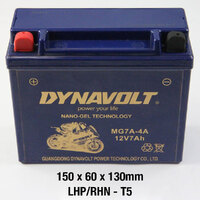 Dynavolt MG7A-4A Battery 12V AGM Nano Gel 7Ah Product thumb image 2