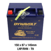 Dynavolt MG14-BS-C Battery 12V AGM Nano Gel 14Ah Product thumb image 2