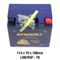 Dynavolt MG7ZS-C Battery 12V AGM Nano Gel 6Ah Product thumb image 2