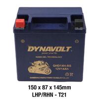 Dynavolt Battery AGM FA Nano Gel 12Volt 14Ah Dynavolt GHD14H-BS Product thumb image 2