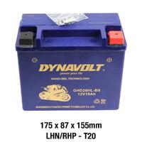 Dynavolt Battery AGM FA Nano Gel 12Volt 20Ah Dynavolt GHD20HL-BS Product thumb image 2