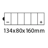 Roadstar Battery 12 Volt Heavy Duty Series CB12AL-A [T#5] [12Ah] EA Product thumb image 2