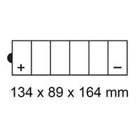 Roadstar Battery 12 Volt Heavy Duty Series CB14-A2 [14Ah] EA Product thumb image 2