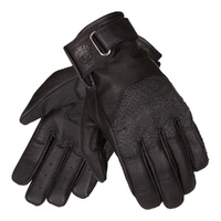 Merlin Valor D3O Leather Gloves Black Product thumb image 2