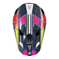 Shot Lite Racing Helmet Blue/Neon Yellow Pearly Product thumb image 2