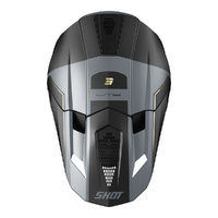 Shot Lite S10 Helmet Black/Grey Matt Product thumb image 2