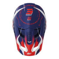 Shot Speed Beast Helmet Blue/Red Pearly Product thumb image 2