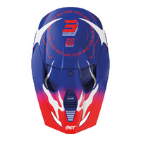 Shot Furious Youth Beast Helmet Blue/Red Glossy Product thumb image 2