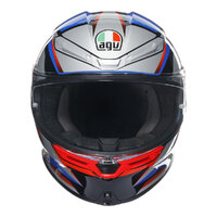 AGV K6 S Helmet Slashcut Blue/Red Product thumb image 2