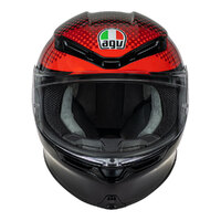 AGV K6 S Helmet SMU Fision Black/Red Product thumb image 2