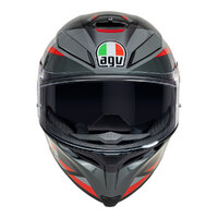 AGV K5 S Helmet Plasma Grey/Black/Red Product thumb image 2