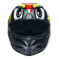 AGV K3 Helmet Birdy 2.0 Grey/Yellow/Red Product thumb image 2