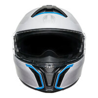 AGV Tourmodular Helmet Frequency Light Grey/Blue Product thumb image 2
