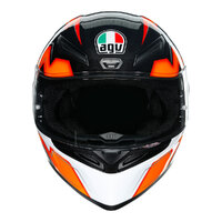 AGV K1 Helmet Kripton Black/Orange Product thumb image 2