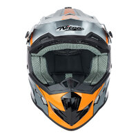 Nitro MX700 Recoil Off Road Helmet Grey/Black/Orange Product thumb image 2