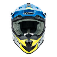 Nitro MX700 Recoil Off Road Helmet Blue/Black/Grey/Fluro Product thumb image 2