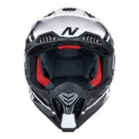 Nitro Helmet MX710 Onyx White/Grey Product thumb image 2