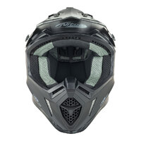Nitro MX760 Off Road Helmet Satin Black Product thumb image 2