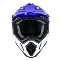 Nitro MX760 Off Road Helmet Satin Blue/White Product thumb image 2