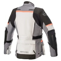 Alpinestars Stella Andes V3 Drystar Womens Jacket Ice Gray/DRK Gray/Coral Product thumb image 2