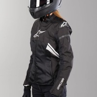 Alpinestars Womens T GP Plus R V3 AIR JKT BLK/WHI Product thumb image 2