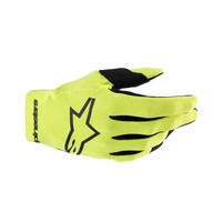 Alpinestars 2024 Youth Radar Gloves Fluro Yellow/Black Product thumb image 2
