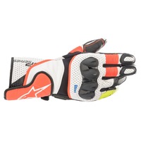 Alpinestars SP2 V3 LTH Gloves White/Black/Yellow/Red Product thumb image 2