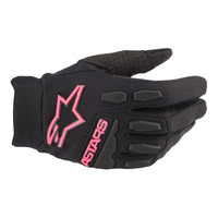 Alpinestars 2022-2024 Womens Full Bore Gloves Black/Fluro Pink Product thumb image 2