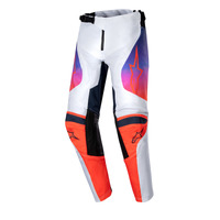 Alpinestars 2024 Youth Racer Hoen Pants Light Grey/HOT Orange/Black  Product thumb image 2