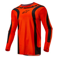Alpinestars 2024 Fluid Lurv Jersey HOT Orange/Black Product thumb image 2