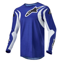 Alpinestars 2024 Fluid Lucent Jersey Blue/RAY/White Product thumb image 2