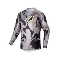 Alpinestars 2024 Youth Racer Tactical Jersey Cast/Gray/Camo/Magnet  Product thumb image 2