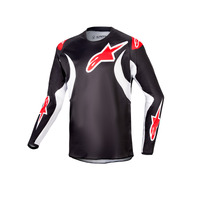 Alpinestars 2024 Youth Racer Lucent Jersey Black/White Product thumb image 2