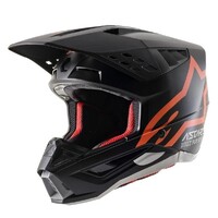Alpinestars SM5 Compassece Off Road Helmet Black Matt/Fluro ORG Product thumb image 2