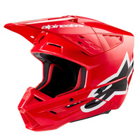 Alpinestars SM5 Corp Helmet ECE 22.06 Bright Red/Gloss Product thumb image 2