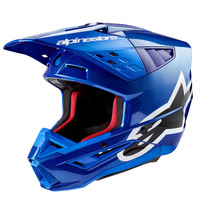 Alpinestars SM5 Corp Helmet ECE 22.06 Blue Gloss Product thumb image 2