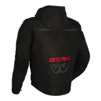 Berik Star Hoodie Black / Fluro-Red Product thumb image 2