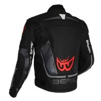 Berik Strada Leather Jacket Black / White Product thumb image 2