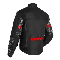 Berik Veloce Jacket Black / Camo / Fluro-Red Product thumb image 2