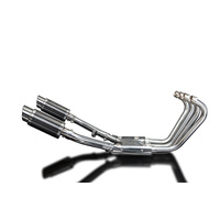 Yamaha XJR1300/SP 1998-2003 200MM Round Carbon Full Exhaust System Product thumb image 2
