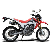 Honda CRF250L/M 12-16 200MM Round Carbon Full Exhaust System Product thumb image 2