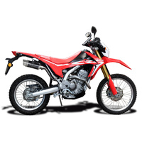 Honda CRF250L 17-20 200MM Round Carbon Complete Exhaust System Product thumb image 2